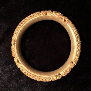 Rosewood Bangle Bracelet from India